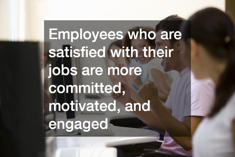 working employees smiling